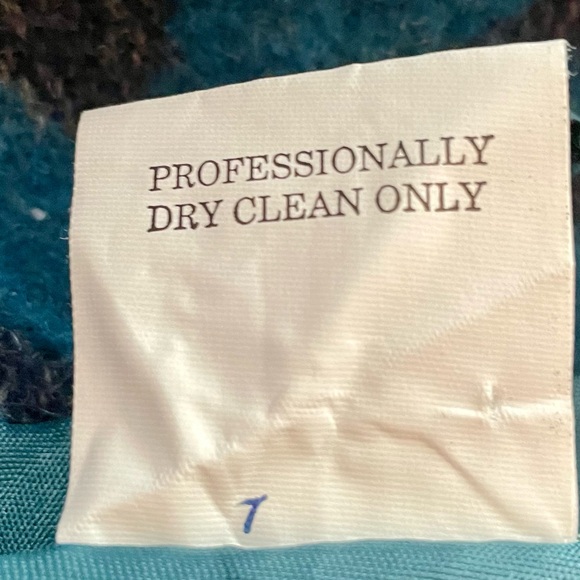 L.L. Bean Vintage Blue and Gray Wool Pullover Oversized Jacket Perfect Condition - Picture 9 of 9